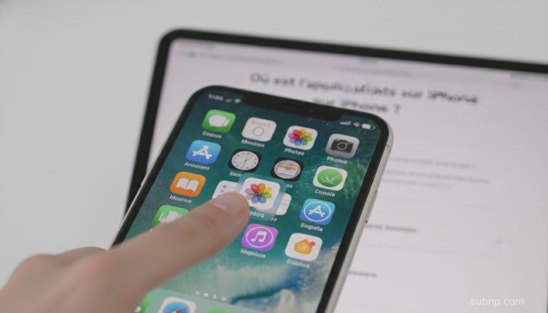 Où est l'application Photos sur iPhone ? Guide complet pour la retrouver